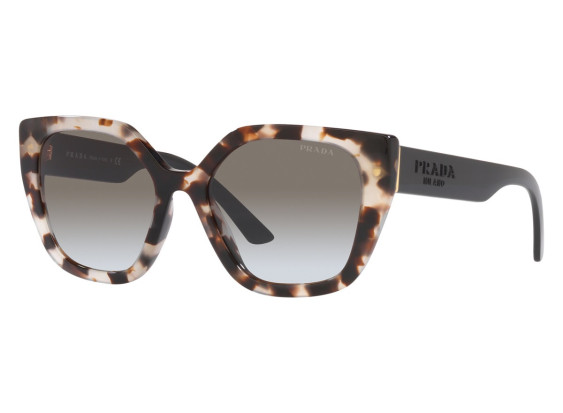 Prada PR24XS UAO0A7 Talc Tortoise/Grey Gradient