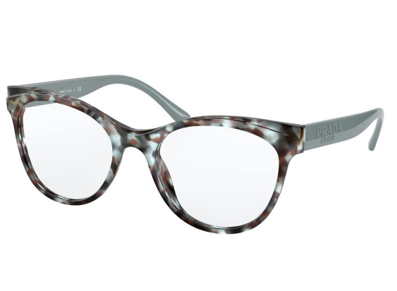 Prada PR05WV 05H1O1 Blue/Brown (Multi) 53mm
