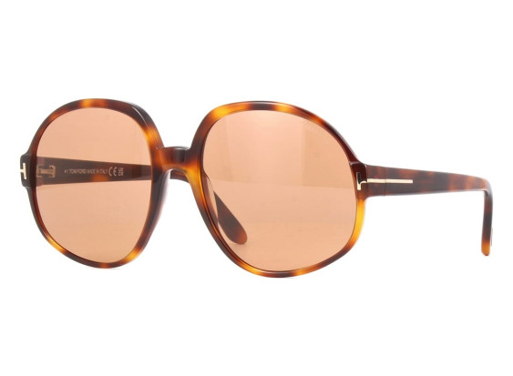 Tom Ford FT0991 52E Shiny Dark Havana/Brown