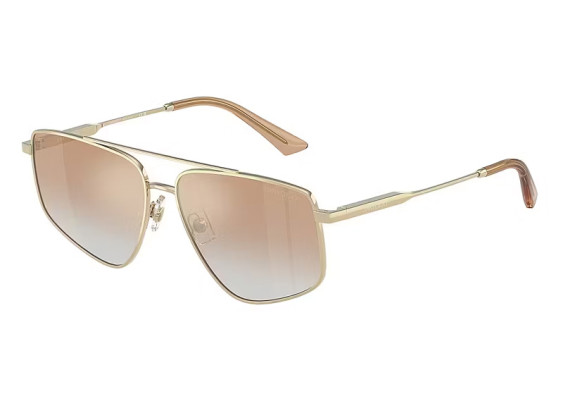 Jimmy Choo JC4011 30060G Pale Gold/Orange Gradient Silver Mirror