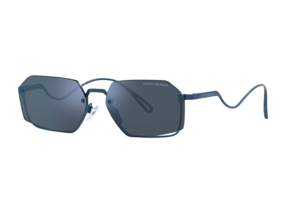 Emporio Armani EA2136 301855 Matte Blue/Blue Mirror