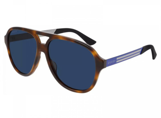 Gucci GG0688S 004 Havana/Blue
