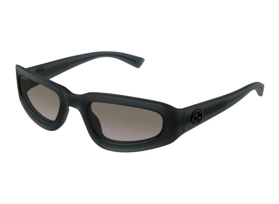 Gucci GG1787S 001 Matte Milky Dark Grey/Grey Gradient