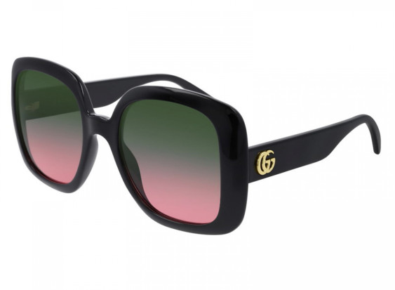 Gucci GG0713S 002 Black/Green