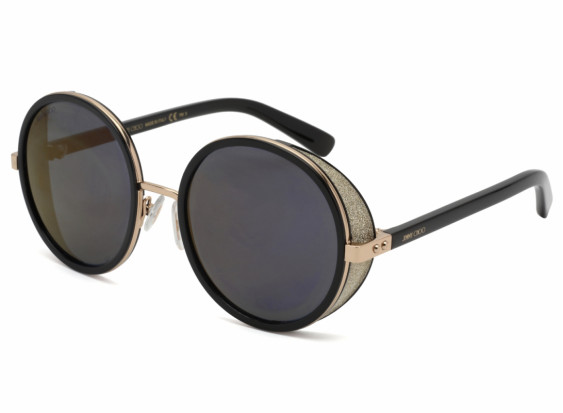 Jimmy Choo Andie/N/S 0RHL K1 Gold Black / Gold Mirror