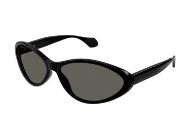 Gucci GG1377S 002 Shiny Black/Smoke