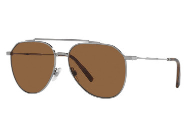Dolce & Gabbana DG2296 04/73 Gunmetal/Brown