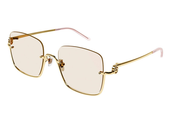 Gucci GG1279S 004 Gold/Light Yellow