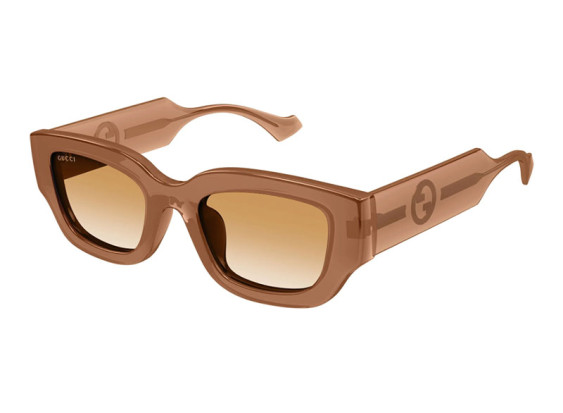 Gucci GG1558S 004 Transparent Brown/Orange