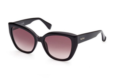 Max Mara MM0040 01B Shiny Black/Smoke Gradient