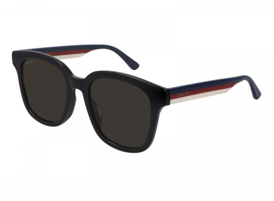 Gucci GG0847SK 002 Black/Grey Shiny