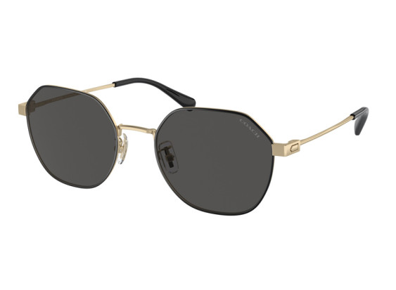Coach HC7155 900587 Shiny Light Gold/Solid Grey