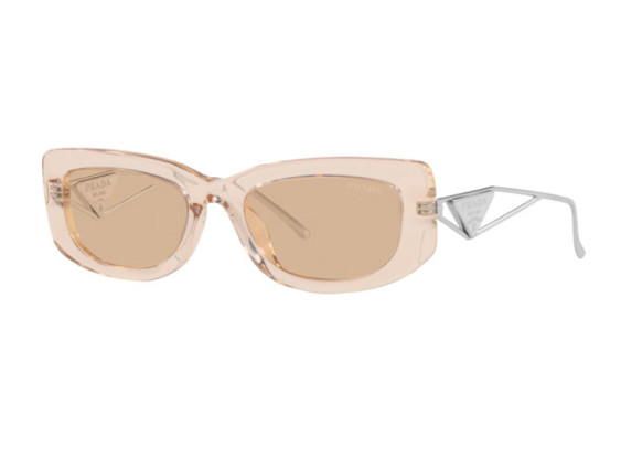 Prada PR14YS 19M4I2 Crystal Beige/Light Brown