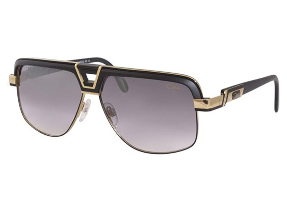 Cazal Cazal 991 002 Matt Black With Gold/Grey Gradient Mirror