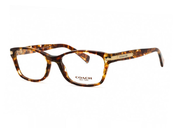 Coach HC6065 5631 Amber Havana 49mm