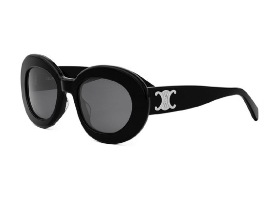 Celine CL40312U TRIOMPHE 01A Shiny Black/Grey
