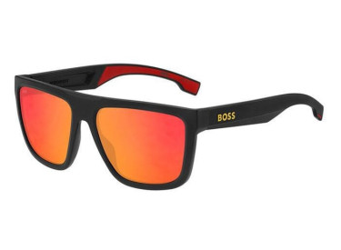 Hugo Boss BOSS 1451/S PGC/UZ Matte Black/Orange/Orange Mirror