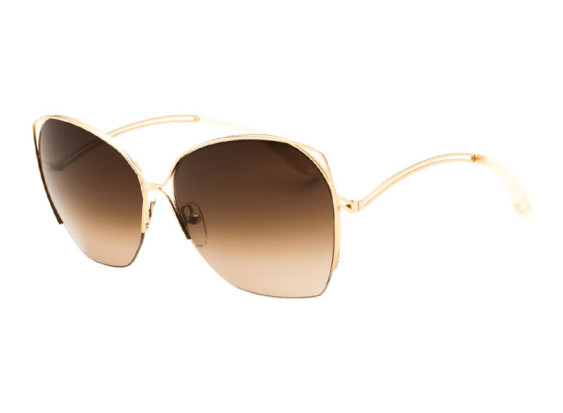 Victoria Beckham VBS96 C02 Gold/Brown Gradient