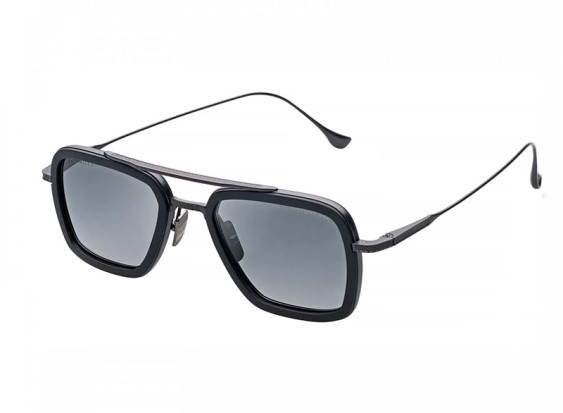 Dita FLIGHT-006-7806-N  Black Iron - Matte Black / Black to Clear Gradient Polarized