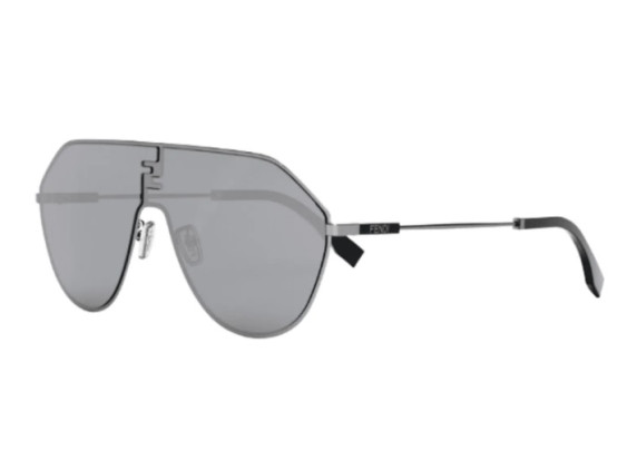 Fendi FE40080U 12C Ruthenium/Smoke Mirror