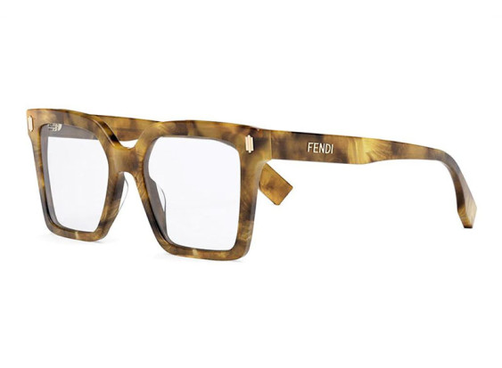 Fendi FE50036I 060 Light Brown Marble 51mm