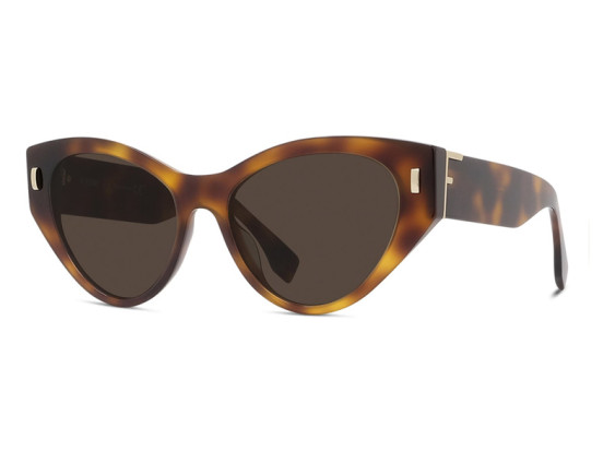 Fendi FE40035I 53E Classic Havana/Dark Brown