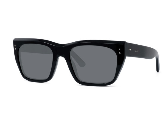 Celine CL40082I 01A Shiny Black/Smoke 53mm