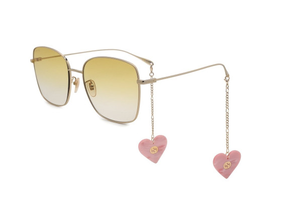 Gucci GG1030SK 004 Gold/Yellow Gradient