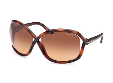 Tom Ford FT1068 52F Dark Havana/Brown Gradient