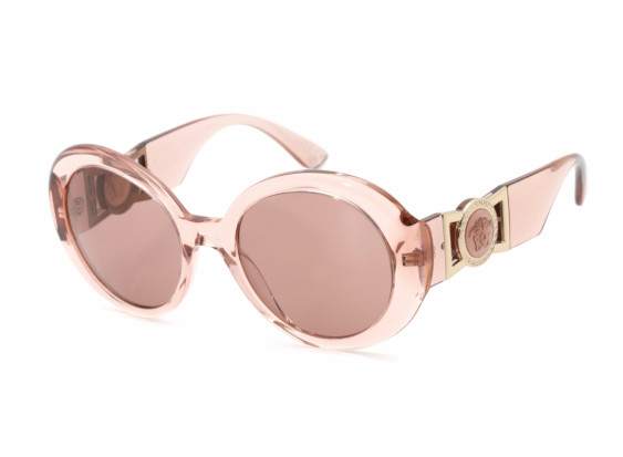 Versace VE4414 533973 Transparent Pink / Light Brown