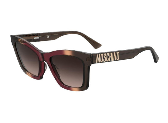 Moschino MOS156/S 01S7 HA Burgundy/Brown/Brown Gradient