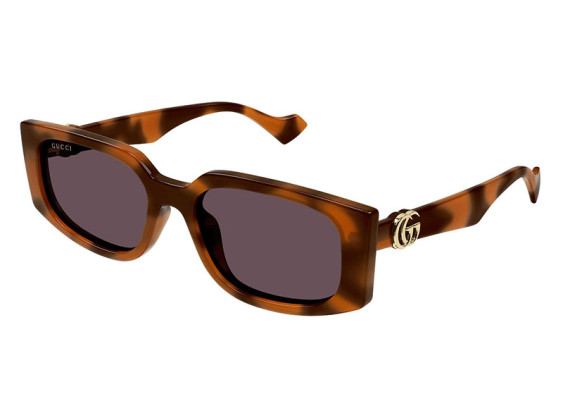 Gucci GG1534S 006 Orange Spotted Havana/Violet