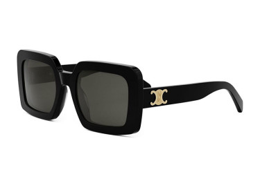 Celine CL40304U 01A TRIOMPHE Shiny Black/Grey