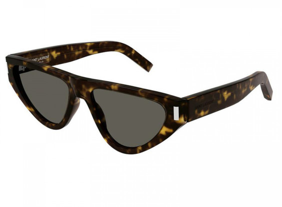 Saint Laurent SL468 002 Dark Havana/Grey