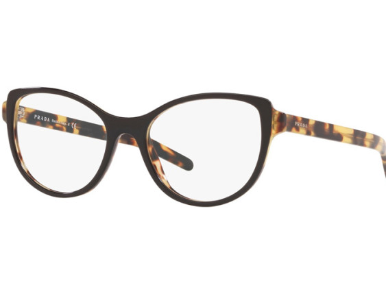 Prada PR12VV NAI1O1 Top Black/ Havana 52mm