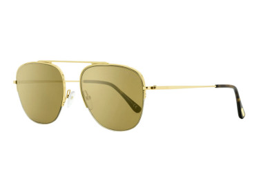 Tom Ford FT0667 30G Gold/Brown with Gold Mirror