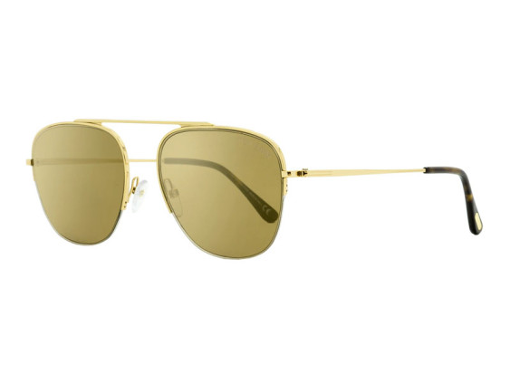Tom Ford FT0667 30G Gold/Brown with Gold Mirror