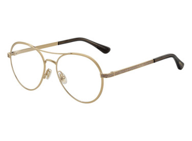 Jimmy Choo JC244 0OGA 00 Gold Teal 56mm