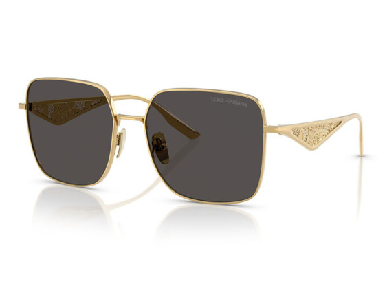 Dolce & Gabbana DG2310 02/87 Gold/Dark Grey