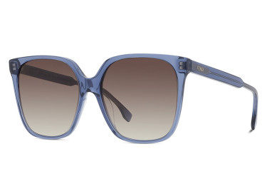 Fendi FE40030I 90F Transparent Denim/Brown Gradient