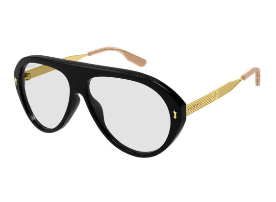 Gucci GG1515S 004 Black/Gold/Transparent