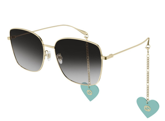 Gucci GG1030SK 003 Gold/Grey Gradient