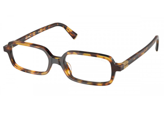 Miu Miu MU11ZS 14L08N Havana Honey/Clear Blue Light Block