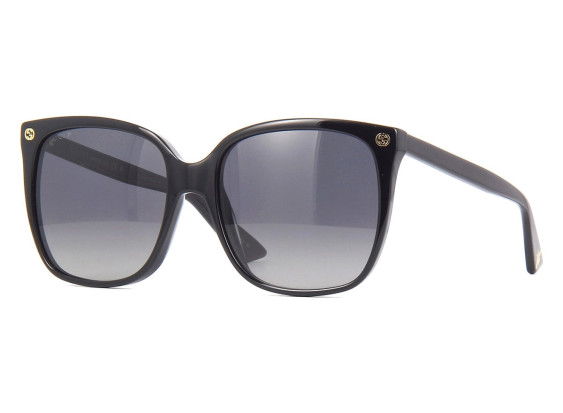 Gucci GG0022S 007 Black/Grey Gradient Polarized
