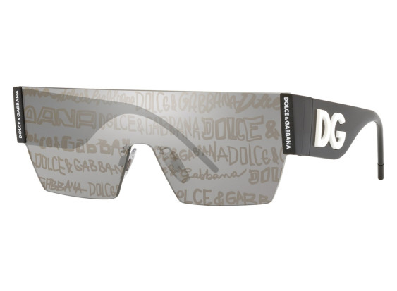 Dolce & Gabbana DG2233 3277K1 Black/Grey Silver/Gold Graffiti