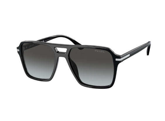 Prada PR20YS 1AB06T Black/Grey Gradient