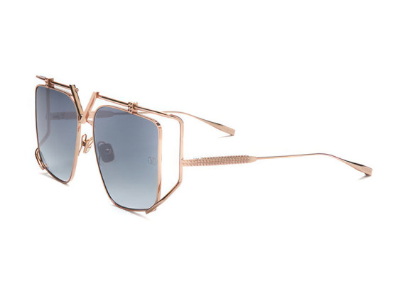 Valentino V-LIGHT VLS-116A Rose Gold/Dark Grey Gradient with Black Flash Mirorr AR