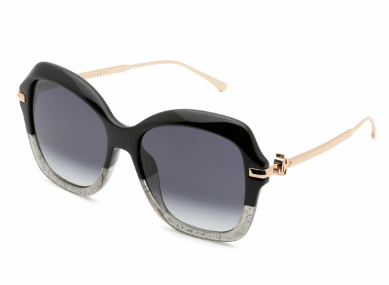 Jimmy Choo TESSY/G/S 008A 9O Black Grey/Grey Gradient