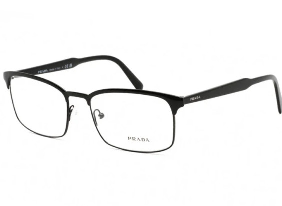 Prada PR54WV 1AB1O1 Black 56mm