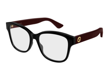 Gucci GG1340O 009 Shiny Black/Red 54mm